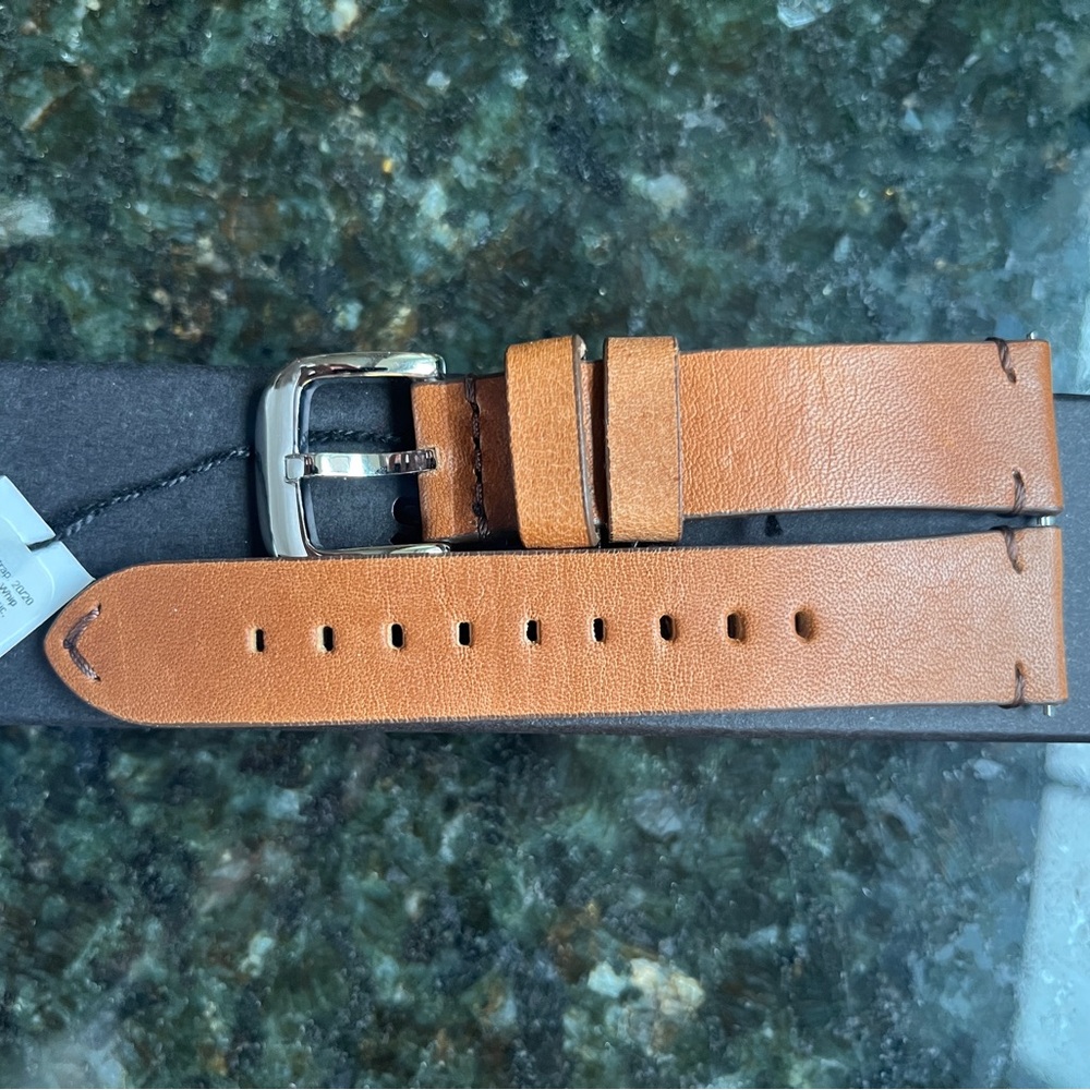 Shinola 20mm watch band - New -  British Tan